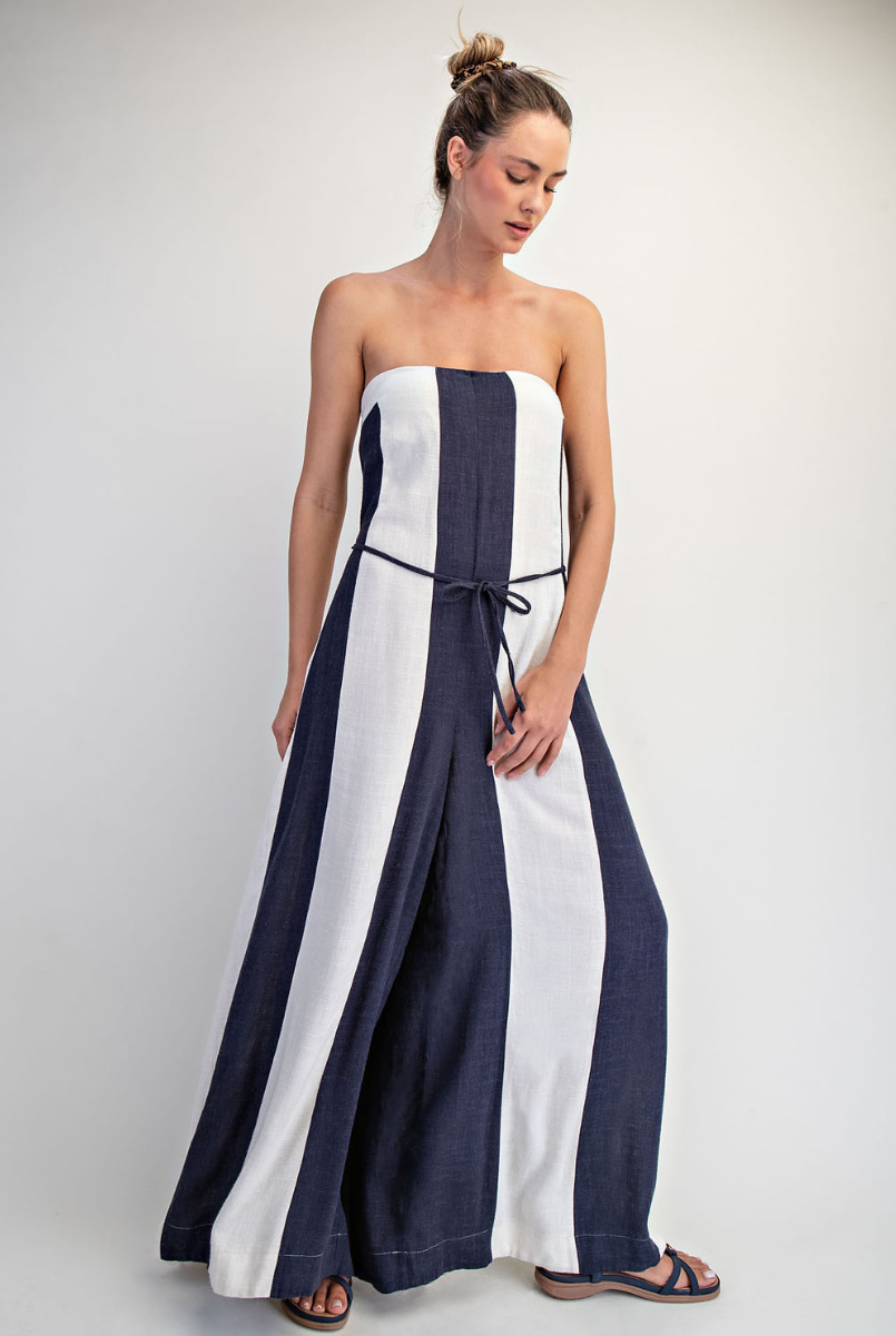 Bold In Stripes Classic Jumpsuit