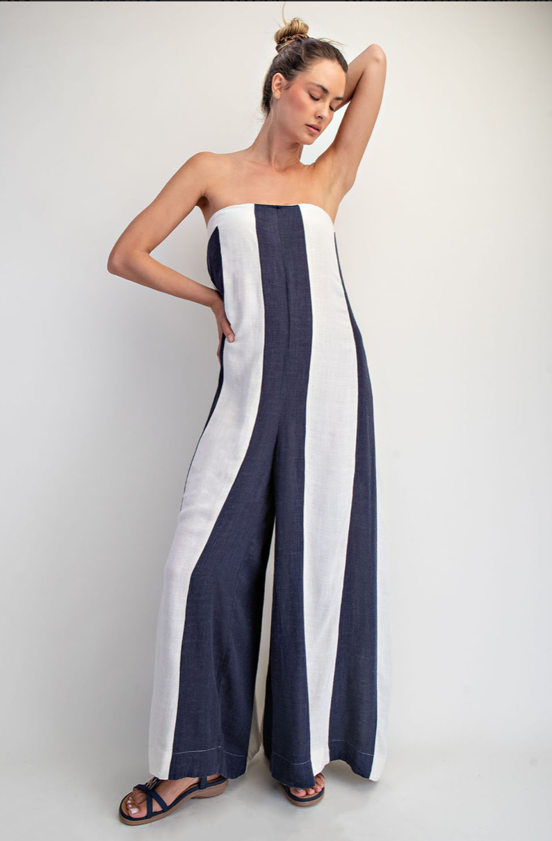 Bold In Stripes Classic Jumpsuit